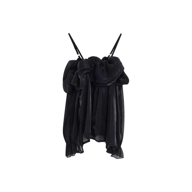 DEDY Chiffon Shirts Women's-7