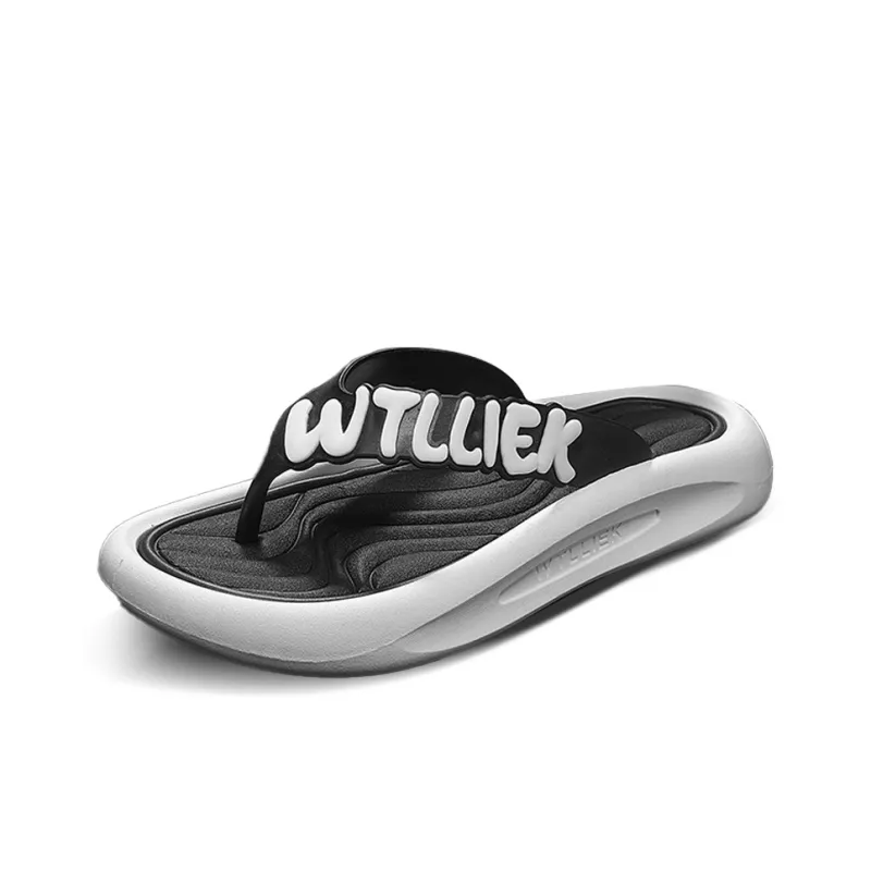 Hong Kong Meng Odor Resistant, Abrasion Resistant Flip Flops Men's-2