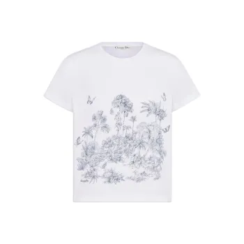 DIOR Dioriviera Regular T Shirt Women's White