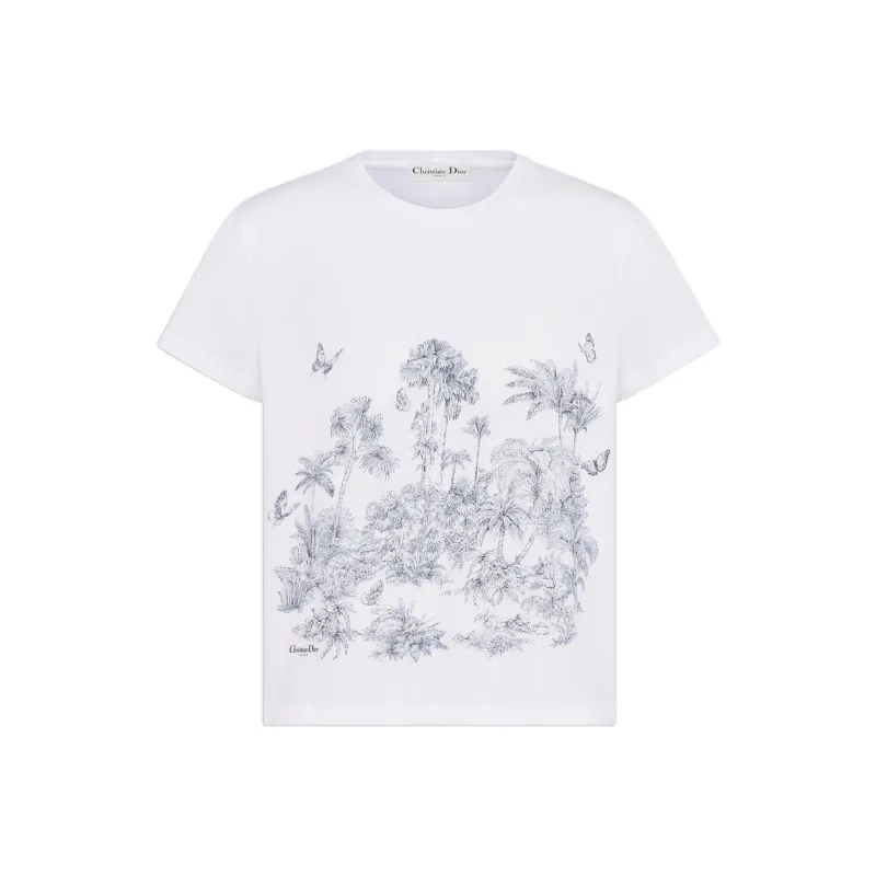 DIOR Dioriviera Regular T Shirt Women's White-0