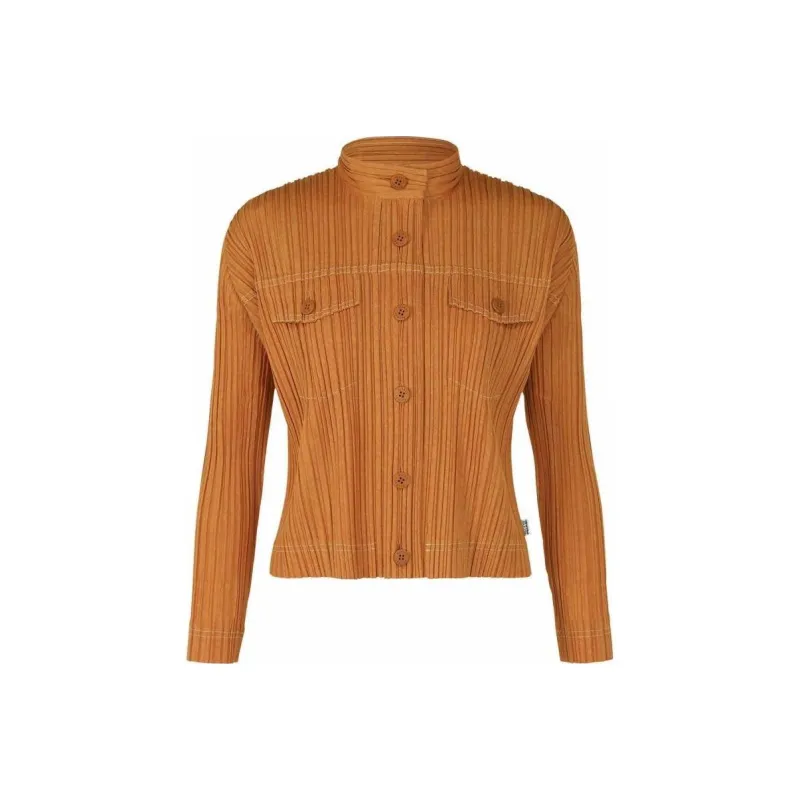 PLEATS PLEASE ISSEY MIYAKE Jackets Women's Orange Red-0