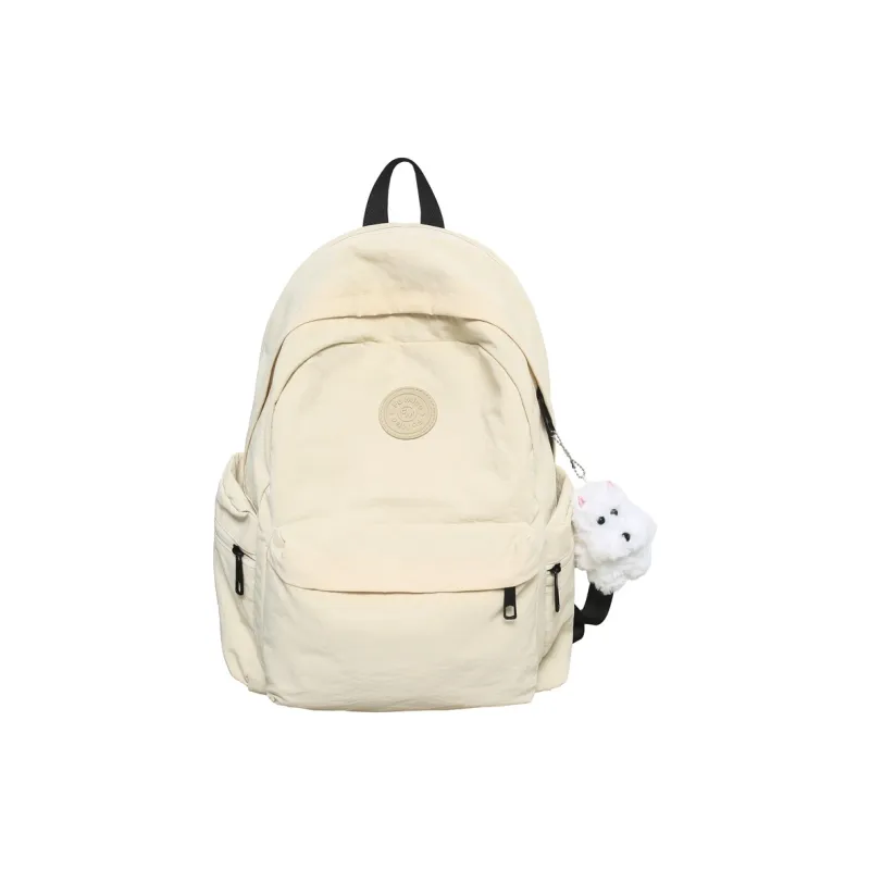 Moonshine Nylon Backpack Unisex Black/Pink/Blue/Yellow/Orange/White-5