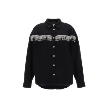 Rotate Embellished Buttoned Shirt
