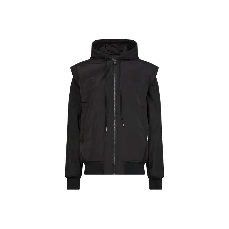KARL LAGERFELD X Cara Delevingne Transformable Bomber Jacket-0