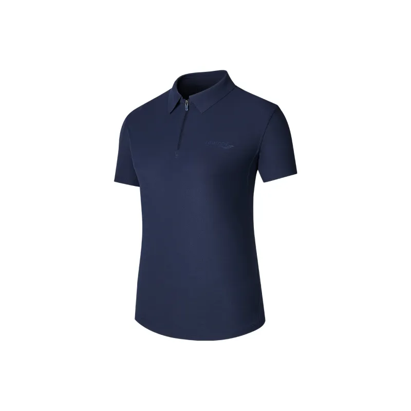 Saucony SS25 Polo Shirt Women's Deep Navy Blue-0