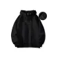 Black, Fleece-Lined