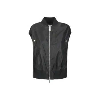 Sacai Textured Pleated Gilet