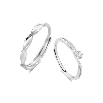 BLANK IN BLANK Sterling Silver Rings Unisex