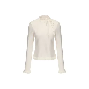 CHIWAWAMEME Knitwear Women's Cream White
