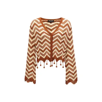 VERO MODA Knitwear Women's Ginger Shredded Brown