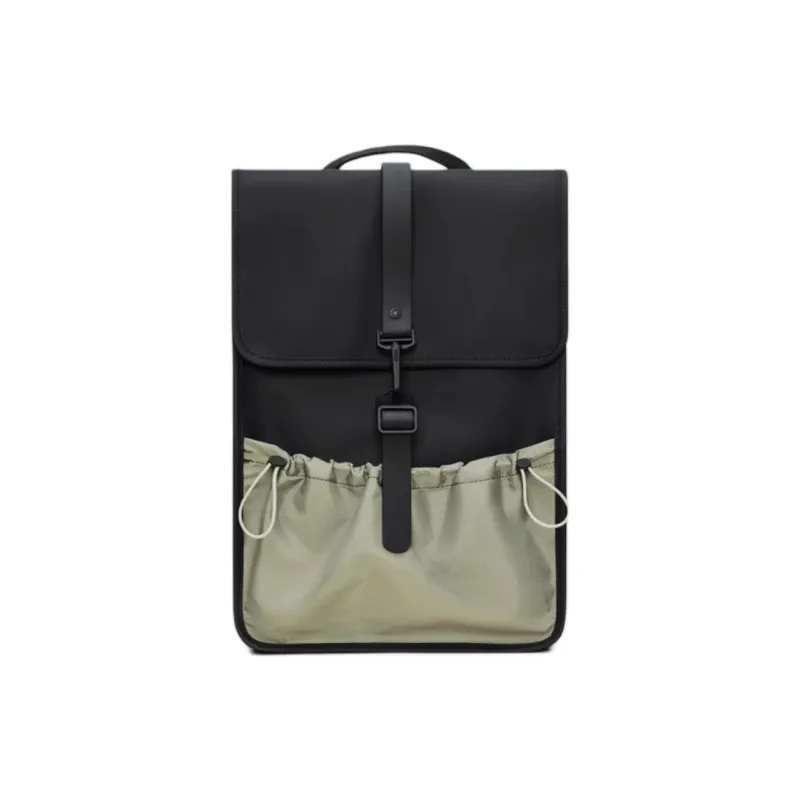 Rains PU Backpack Mini Unisex Black-0