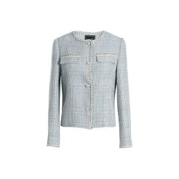 OUNIXUE Jackets Women's Teal