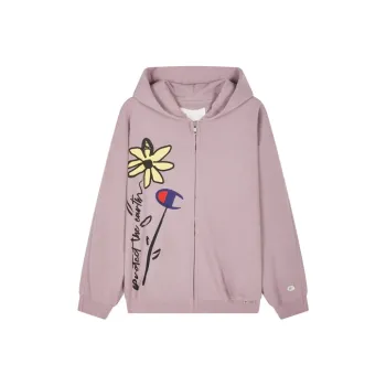 Champion Zip Closure Cardigan Sweatshirt US Version Women's