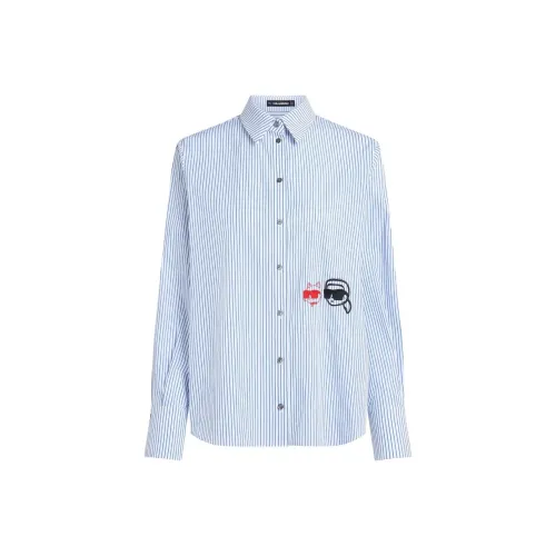 KARL LAGERFELD / Karl Lagerfeld Jeans Ikon Duo Print Shirt