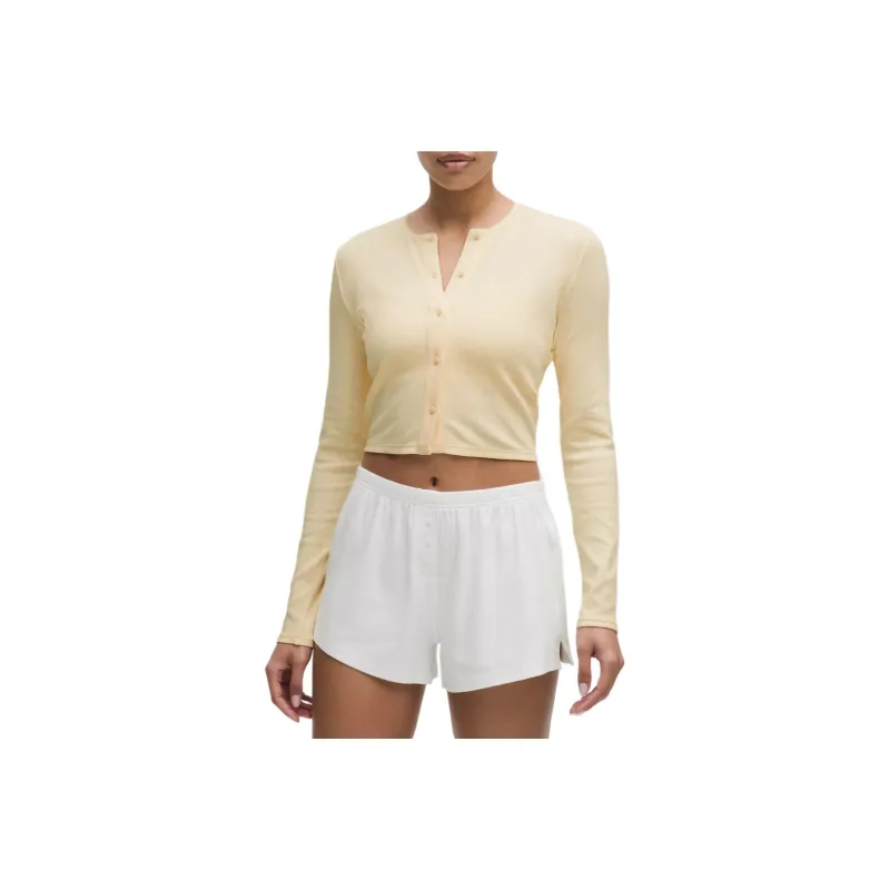 Lululemon Cropped Series Cotton Pointelle Shirt Women's-5