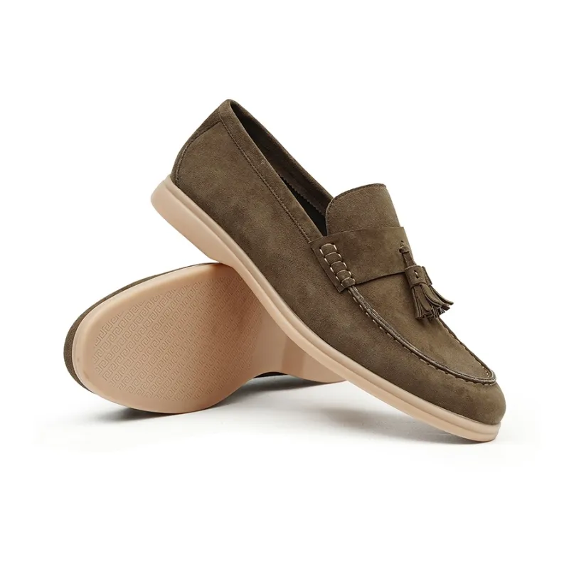 ASTON M.JAZZ Loafers Men Black/Gray/Coffee-8
