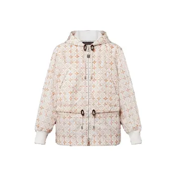 LOUIS VUITTON 1ABQ55 Monogram Flower Tile Short Parka