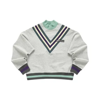 FILA FUSION x FACETASM Sweatshirt Women's Silver Flower Gray