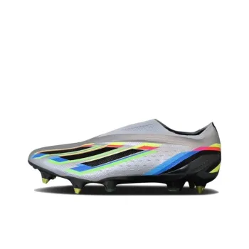 Adidas X Speedportal Anti Slip Wear Resistant Soccer Shoes Men's Silver