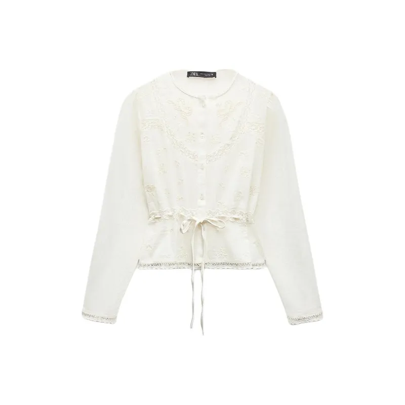 ZARA Shirts Women's White-0