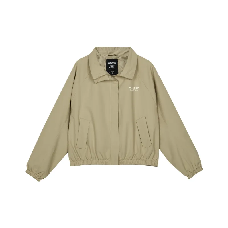 Skechers Diamond Series Jackets Women's Beige Brown/01GA-0