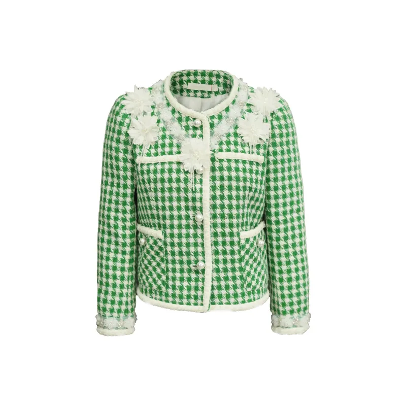 CHICCO MAO Jackets Coats Women's Green-0