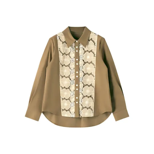 SHUXI Shirt Women's Perfume Geranium