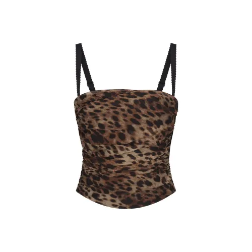 Skims DOLCE&GABBANA Collaboration Camisoles Women's LEOPARD/Leopard Print