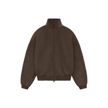 Fear Of God Essentials Core Collection Women's Zip Up Jacket Heather Wood