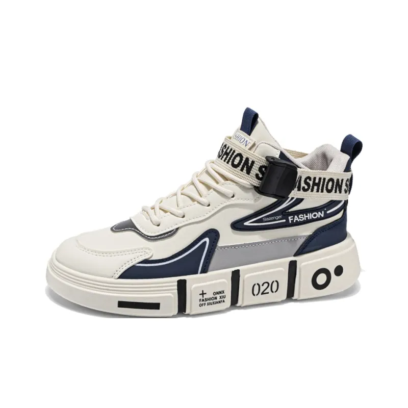 Slazenger Slip Resistant High Top Skateboard Shoes Unisex-0