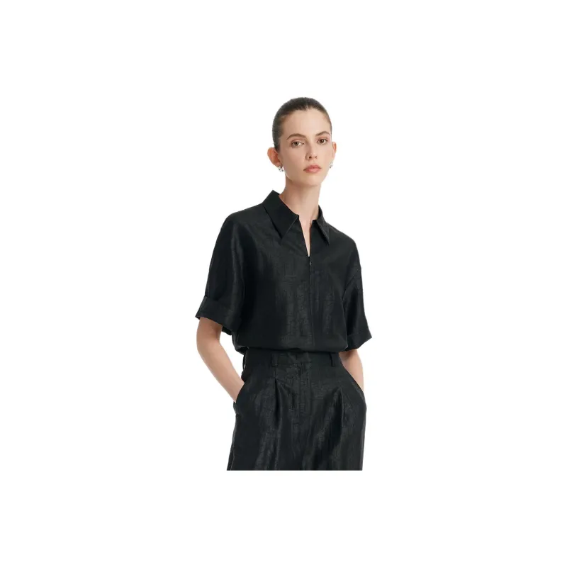 GOELIA Shirts Women's 00B Black-0