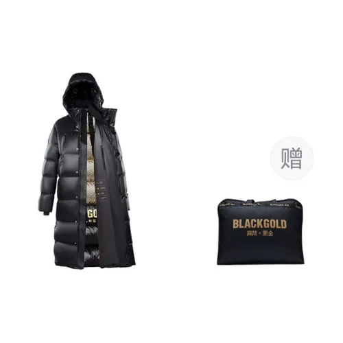 GOLDFARM Down Jacket Unisex Black