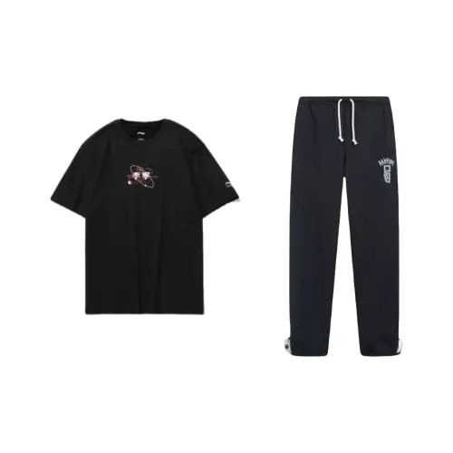 LiNing Casual Sportswear Unisex Black