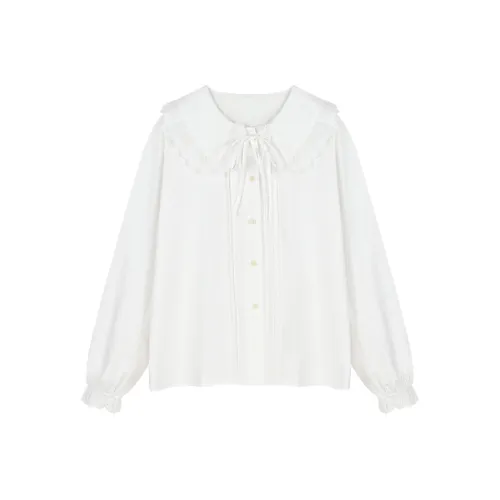 COVER TIME Shirts Women's White