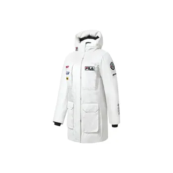FILA Down Jackets Women's White Jade Color
