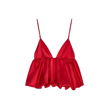ZARA Valentine's Day Collection Camisoles Women's Red