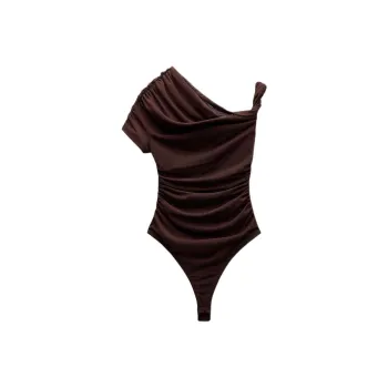 ZARA Bodysuits Women's Brown