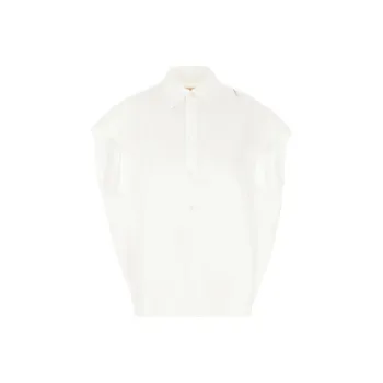 MARNI Poplin Sleeveless Shirt