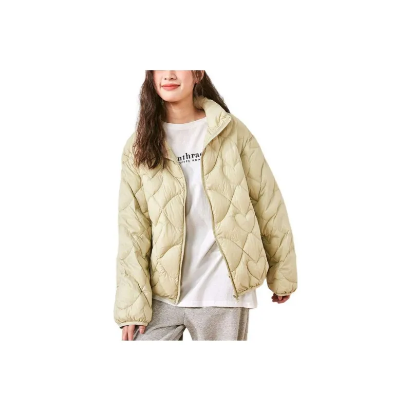 Tonlion Down Jacket Women's Mustard Green-0