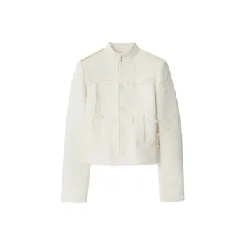 Burberry Daisy Silk Blend Tailored Jacket