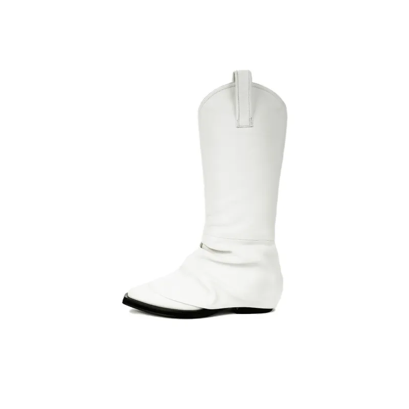 NUTTINESS Insect Inspired Body Shaping Collection Pointed Toe Ankle Boots Women's-5