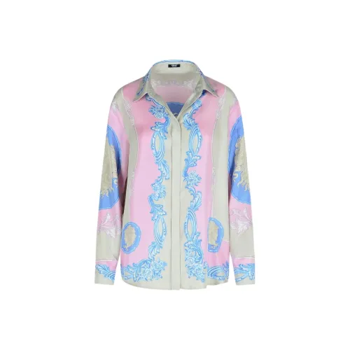 VERSACE Pattern Printed Long Sleeved Shirt