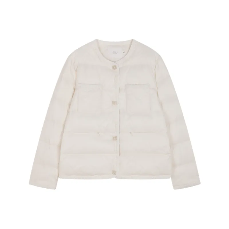 Mo Han Yi Mei Down Jacket Women's Ecru-0
