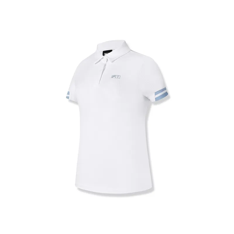 FILA Golf Series Polo Shirt Women's Jade White-0
