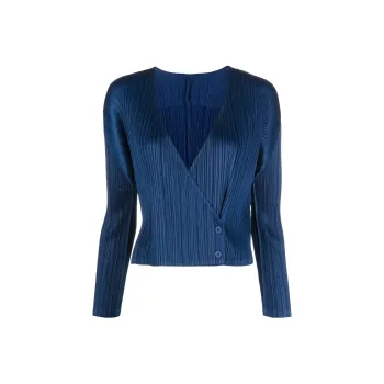 PLEATS PLEASE ISSEY MIYAKE Jackets Women's Blue
