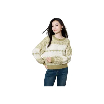 SMEN Knitwear Women's Light Green