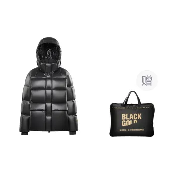 GOLDFARM Down Jacket Unisex Black