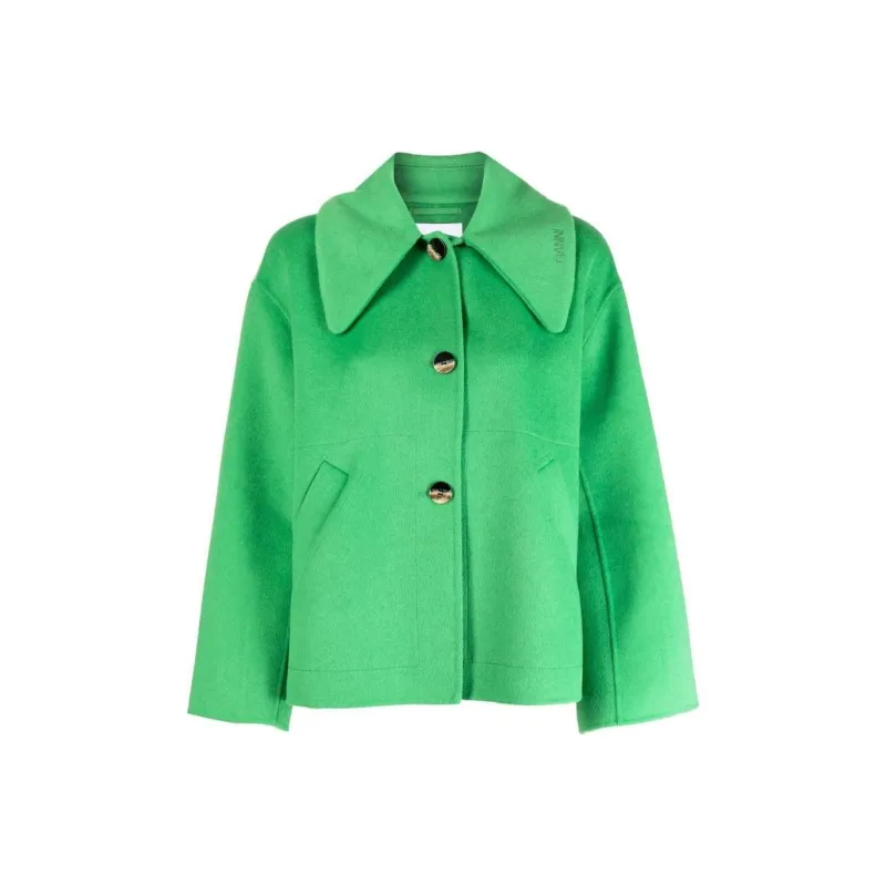 GANNI Jackets Women's Green-0