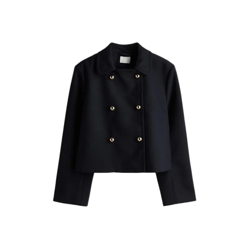 H&M Jackets & Coats Women's Marine Blue-0