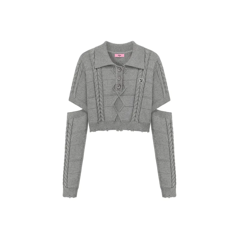 CHUU Knitwear Women's Light Heather Gray-0
